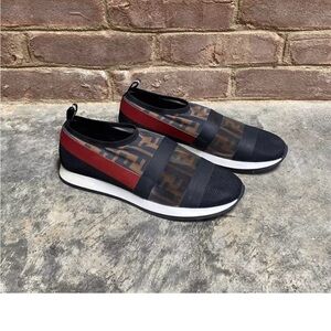 Authentic Fendi Slip On Sneakers